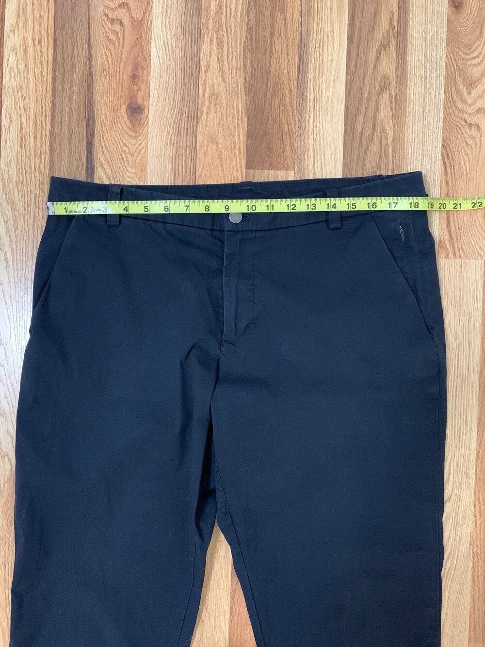 Lululemon Commission Pants Mens 36 x 32 Blue Warpstreme Stretch ABC Chino Golf